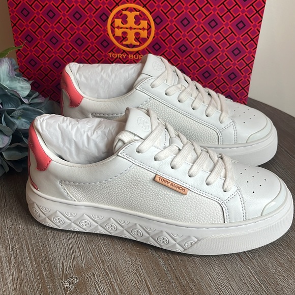 NWT!  🐞 Tory Burch Ladybug Leather Sneakers - Picture 2 of 7